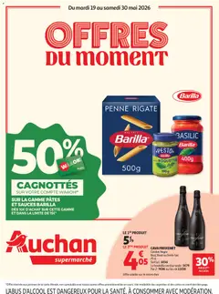 Voorbeeld van Auchan Vins, Halles Auchan van winkel Auchan geldig vanaf 19/05/2026