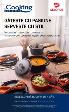 Previzualizarea de cataloage: Selgros Selgros Catalog Heinner valabil de la 16.10.2026