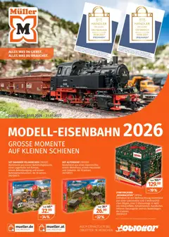Vorschau von dem Prospekt des Geschäftes Müller, gültig ab dem 01.11.2026