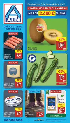 Vista previa del folleto de la tienda Aldi válido desde el 05/10/2026 