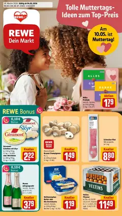 Vorschau von dem Prospekt des Geschäftes Rewe, gültig ab dem 04.05.2026