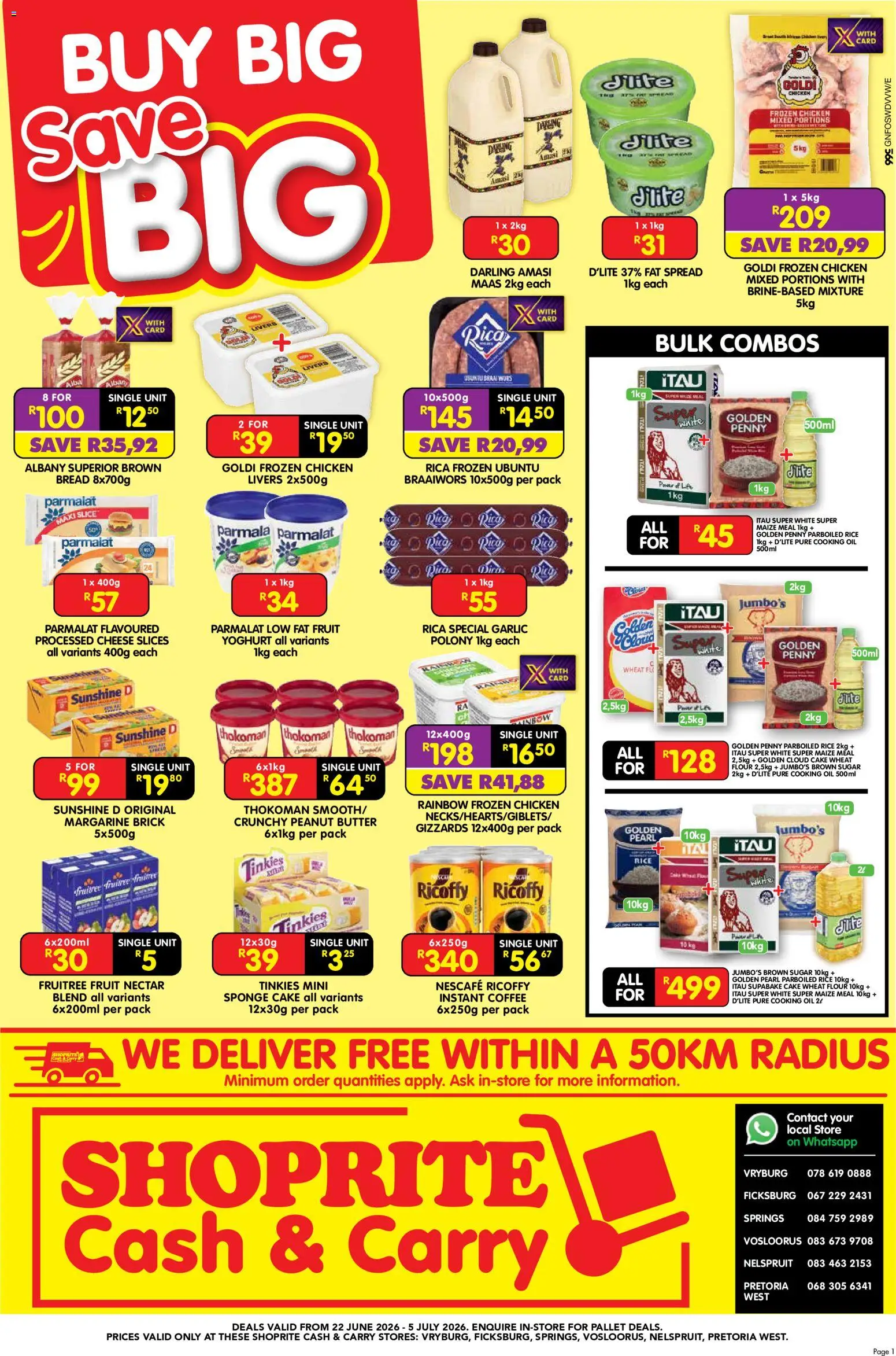 Preview of Shoprite flyer valid from 22/06/2026