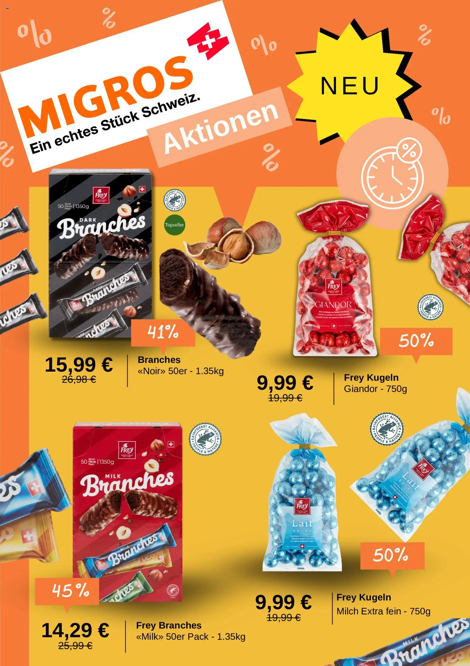 Vorschau von dem Prospekt des Geschäftes Migros, gültig ab dem 16.06.2026 - PC, Milch