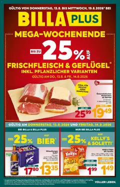 Vorschau der Angebote: Billa Plus Billa Plus Flugblatt - Niederösterreich gültig ab 13.08.2026