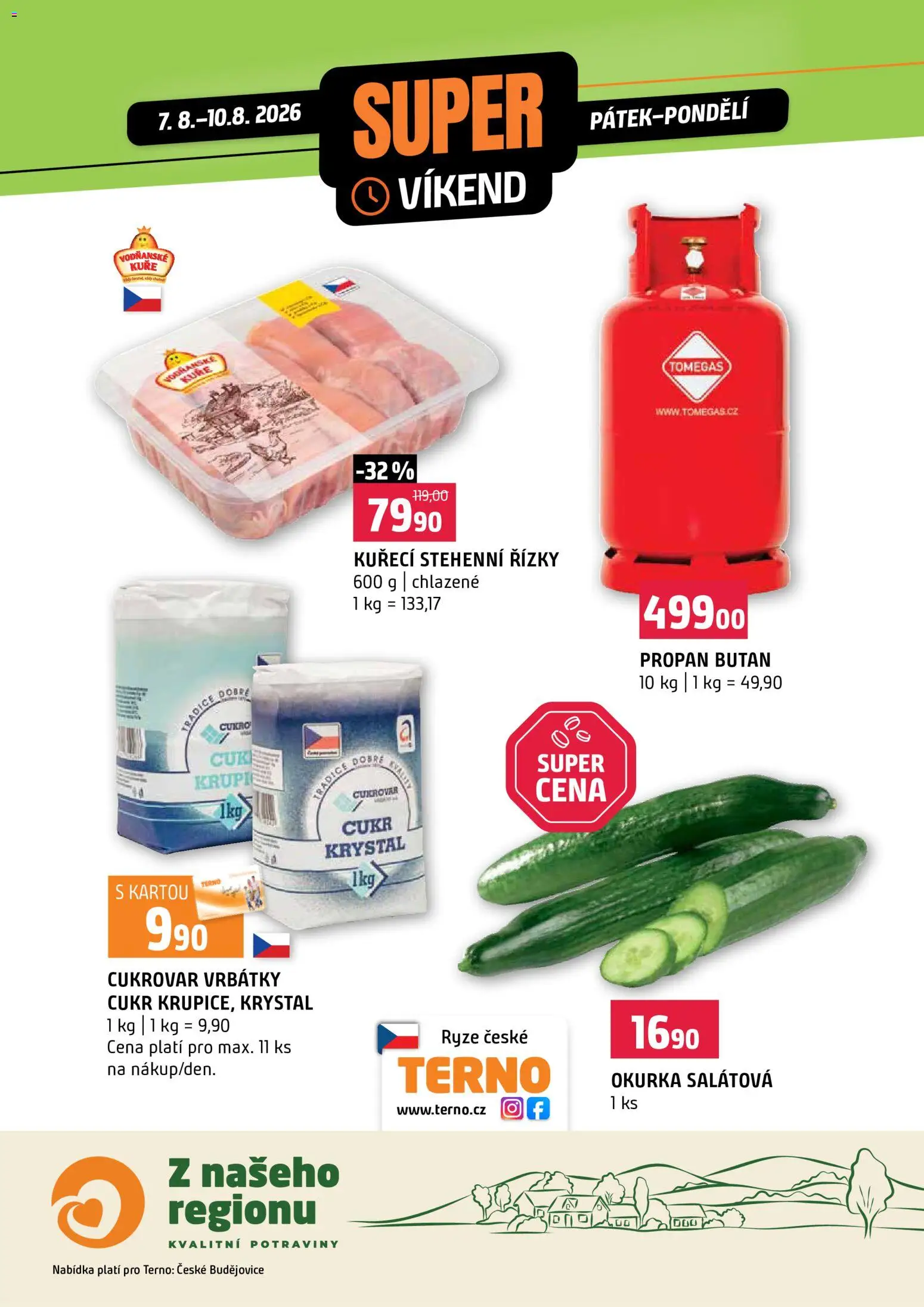 Náhled nabídky: Terno Terno leták - Super víkend platný od 07.08.2026