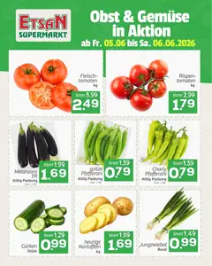 Vorschau der Angebote: ETSAN ETSAN Obst & Gemüse gültig ab 05.06.2026