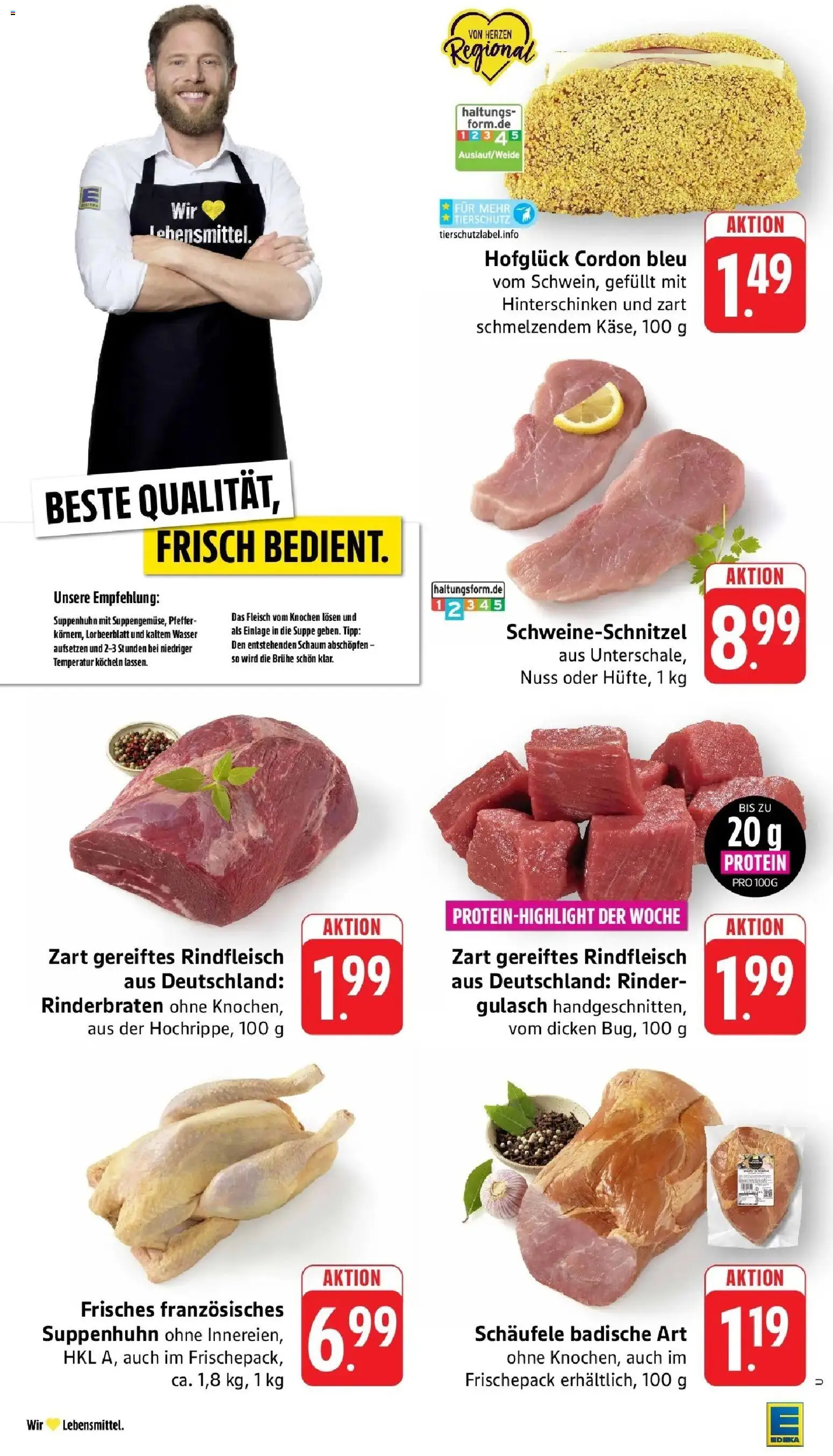 Vorschau von dem Prospekt des Geschäftes Edeka, gültig ab dem 19.10.2026