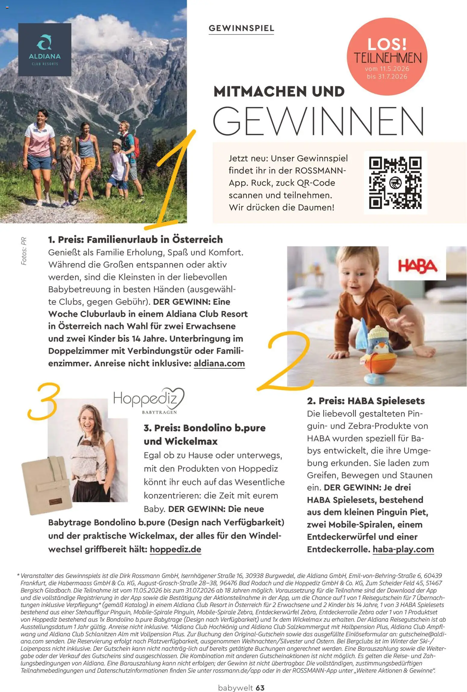 Vorschau von dem Prospekt des Geschäftes Rossmann, gültig ab dem 06.06.2026 - Bad