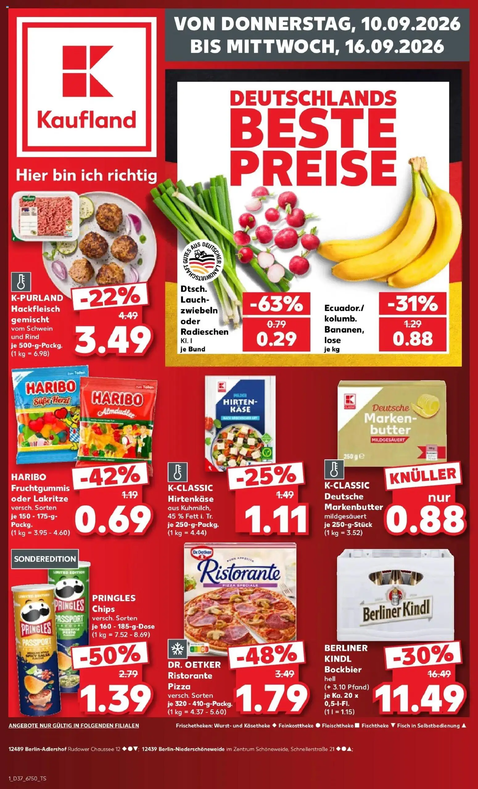 Vorschau von dem Prospekt des Geschäftes Kaufland, gültig ab dem 10.09.2026
