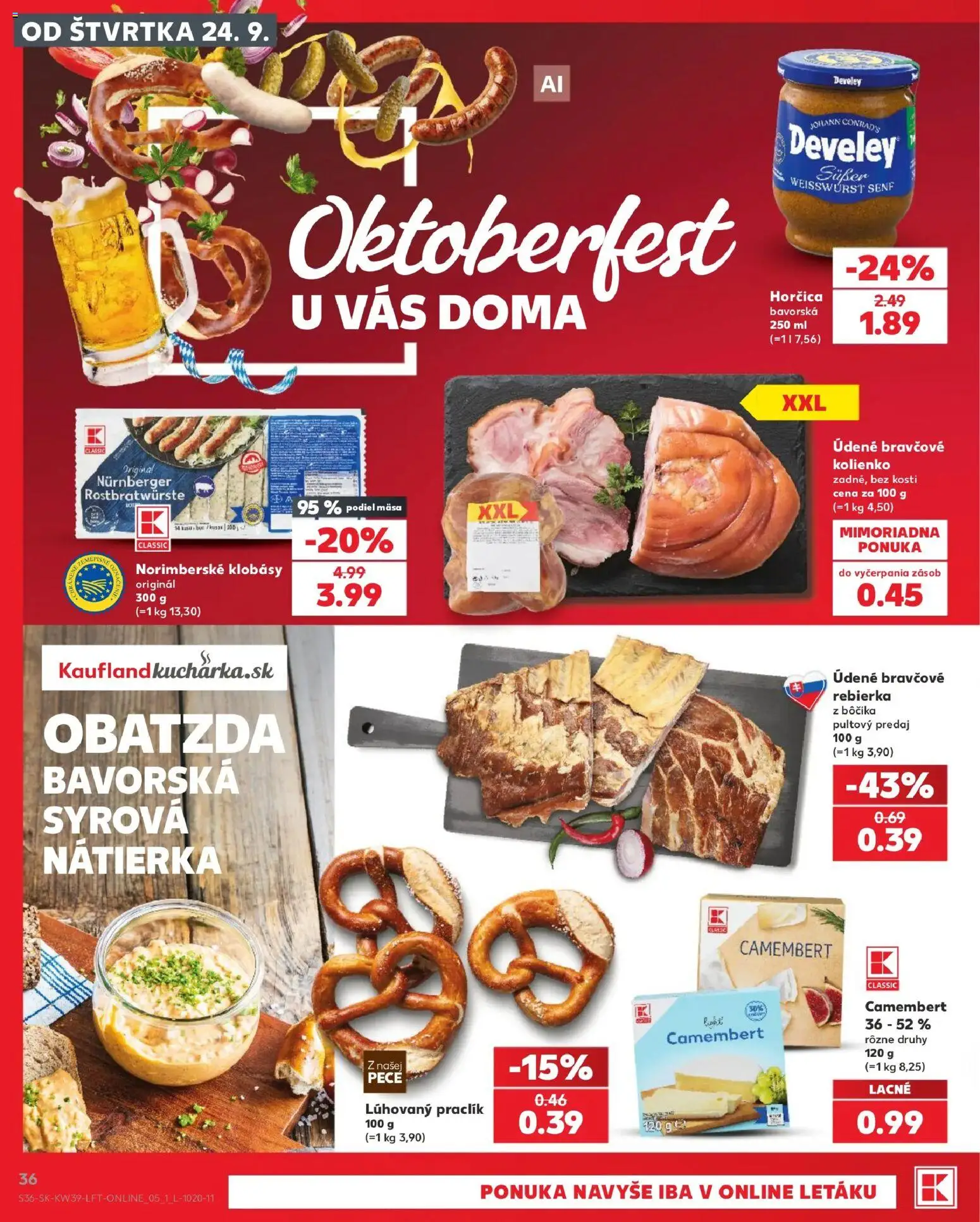 Náhľad Kaufland letáku platného od 24.09.2026