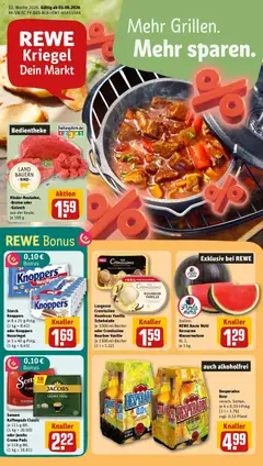 Vorschau von dem Prospekt des Geschäftes Rewe, gültig ab dem 03.08.2026