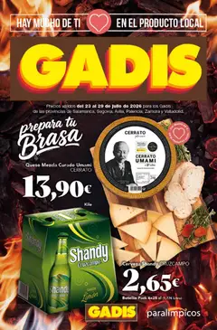 Vista previa del folleto de la tienda Gadis válido desde el 23/07/2026 