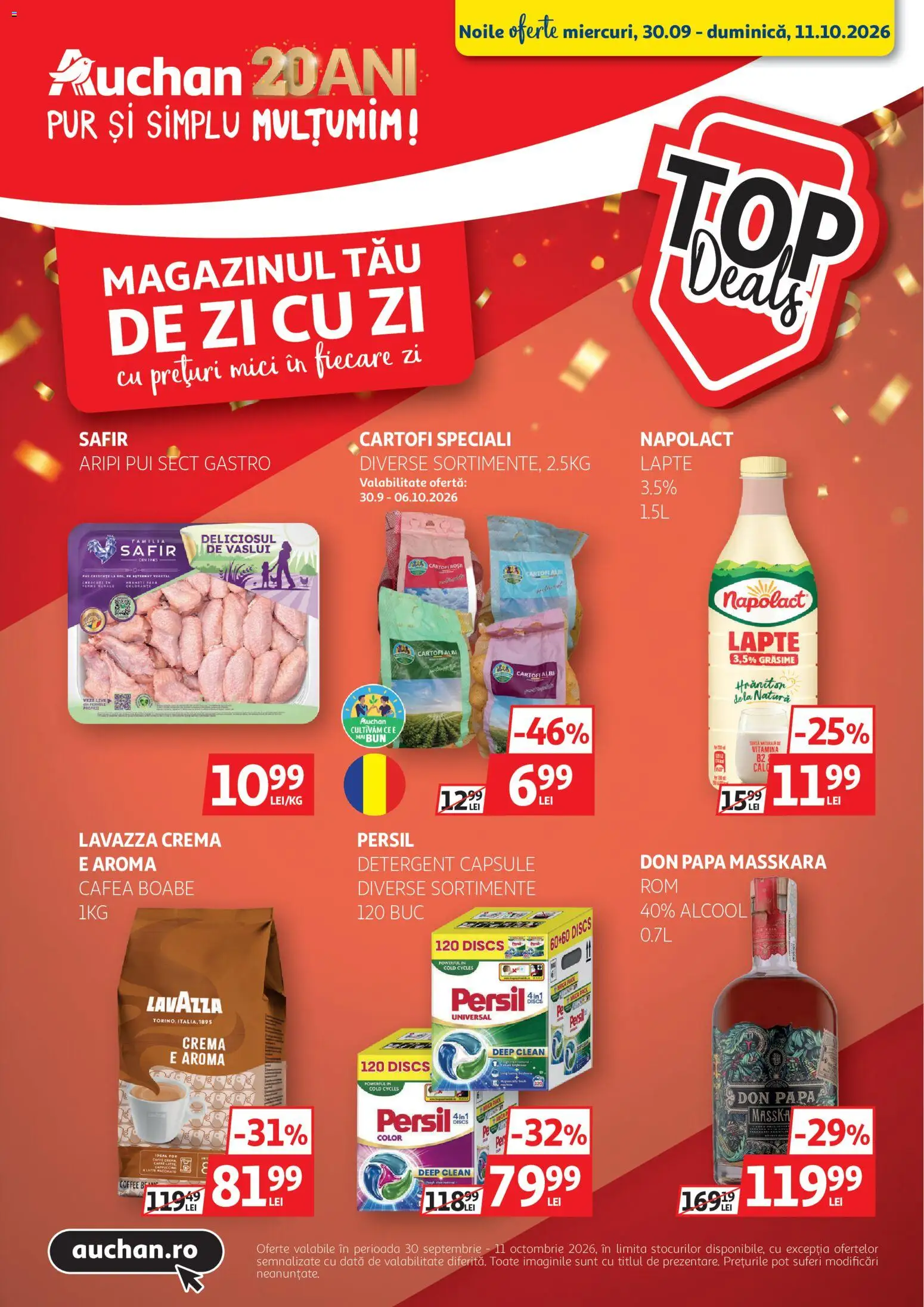 Previzualizarea de cataloage: Auchan Auchan Catalog valabil de la 30.09.2026