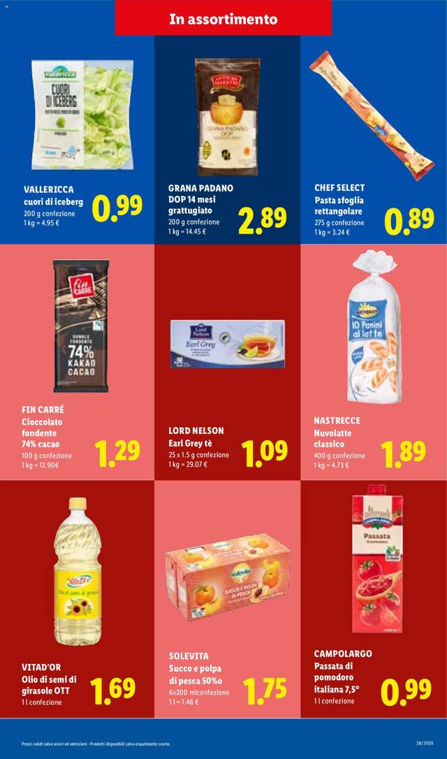 Nuovo volantino Lidl dal 09/07