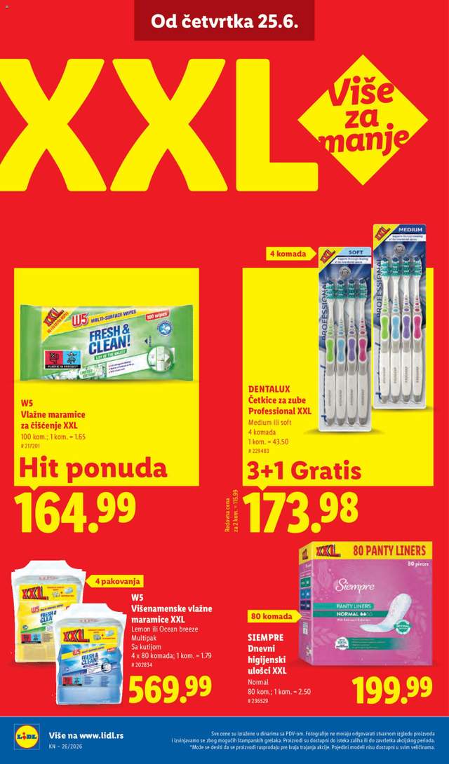 Novi Lidl katalog od 25.06.