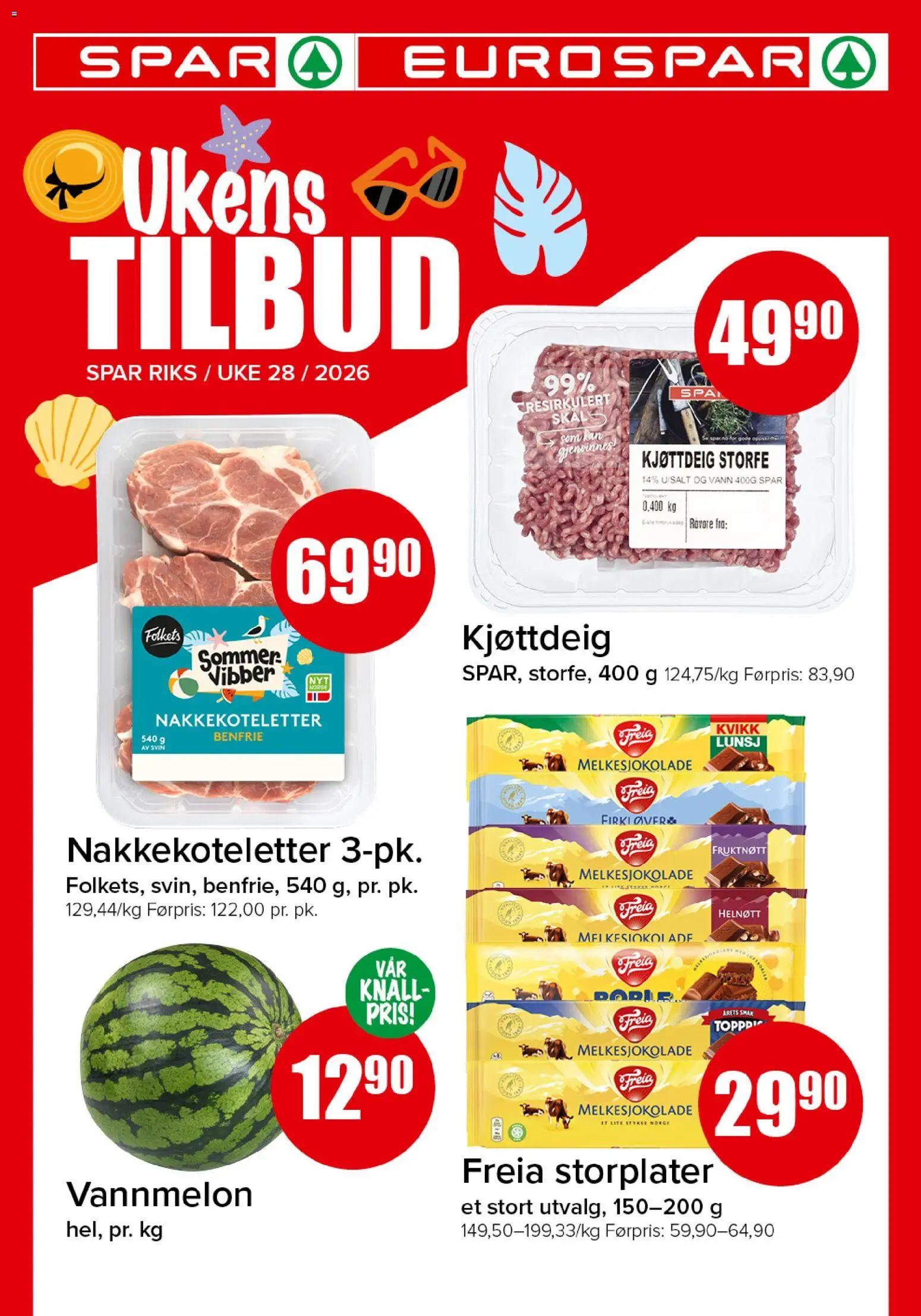 Forhåndsvis Spar kundeavis fra butikk Spar gyldig fra 06/07/2026