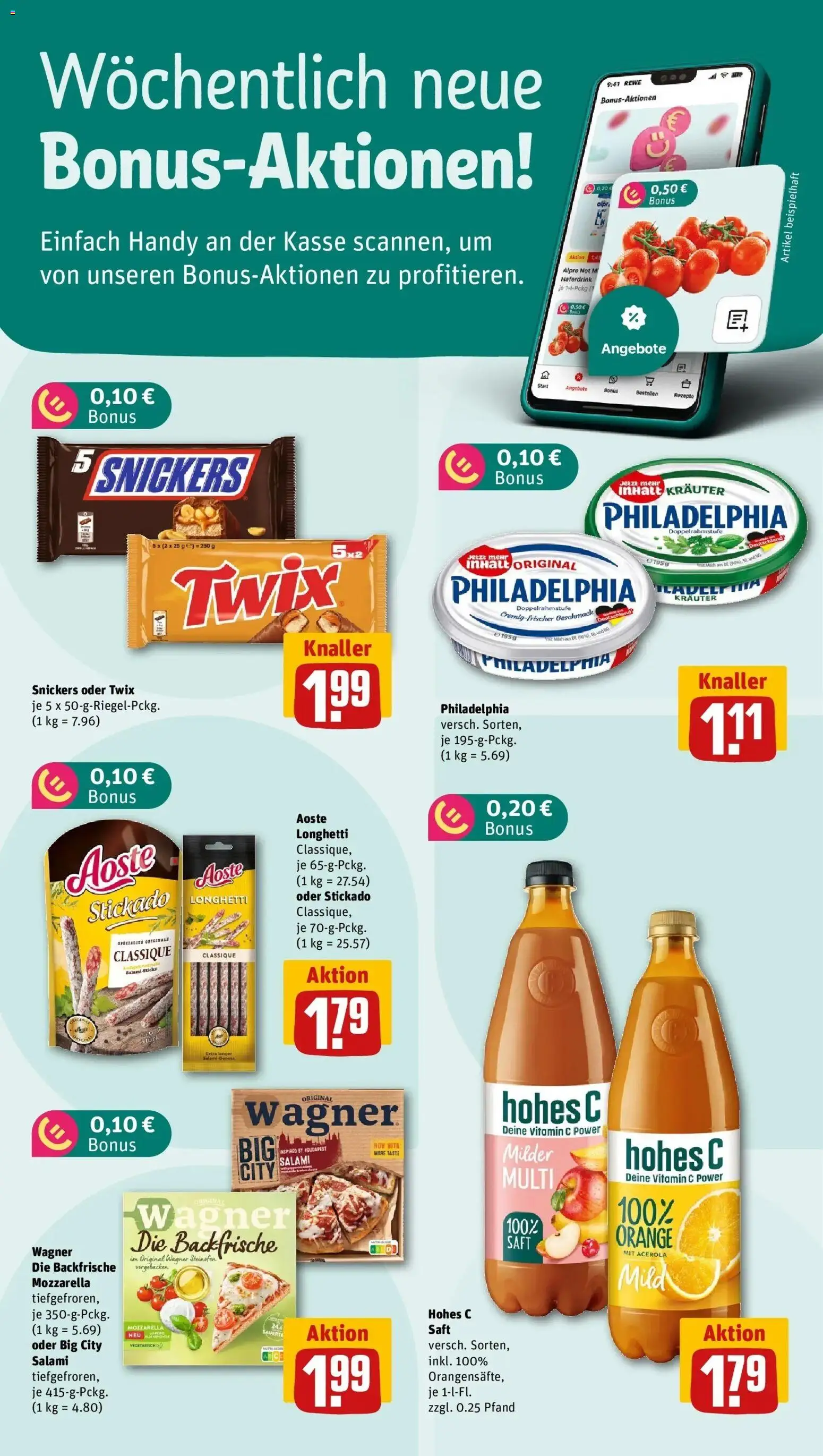 Vorschau von dem Prospekt des Geschäftes Rewe, gültig ab dem 19.10.2026
