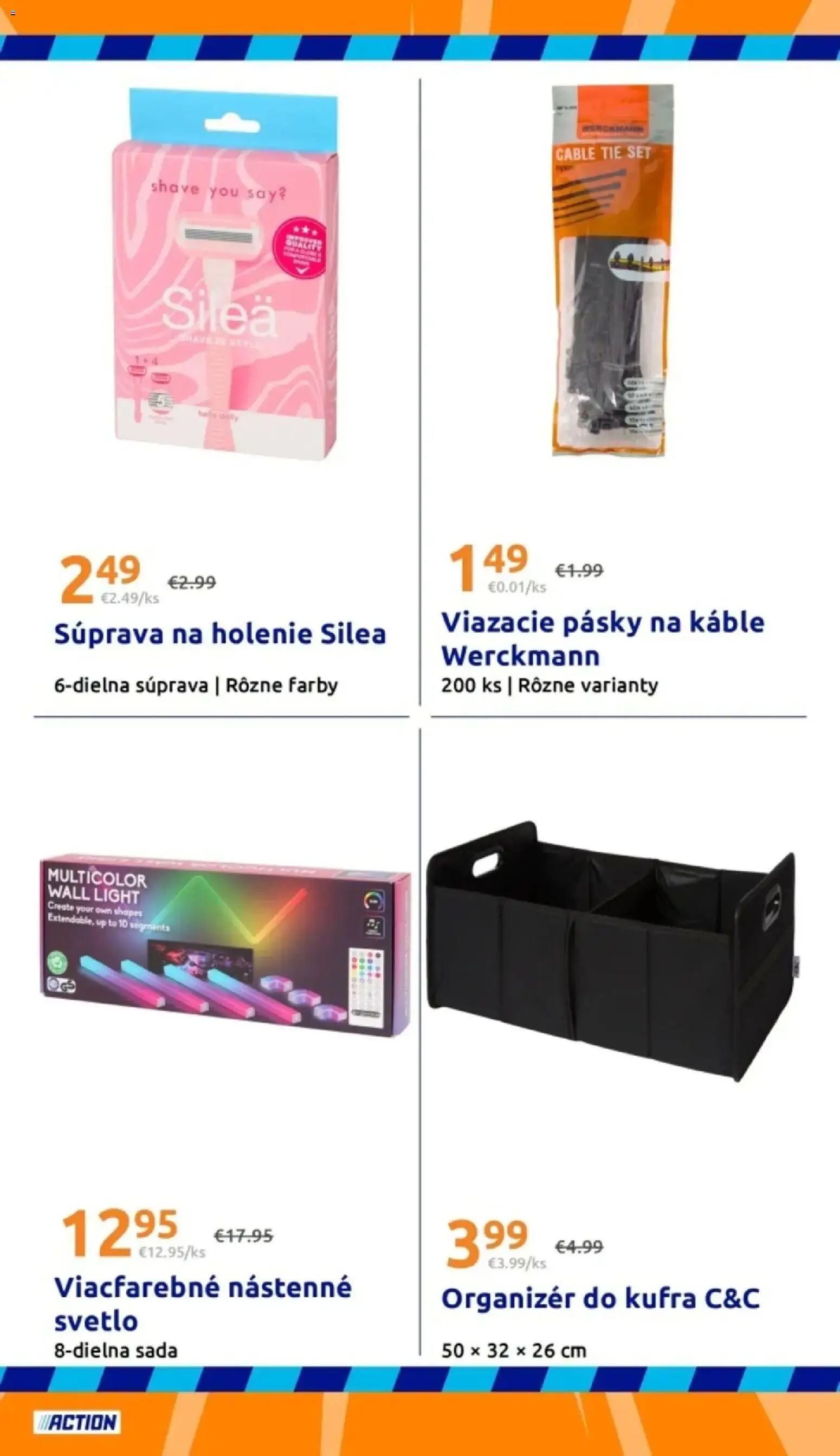 Náhľad Action letáku platného od 30.09.2026 - Svetlo, Organizér