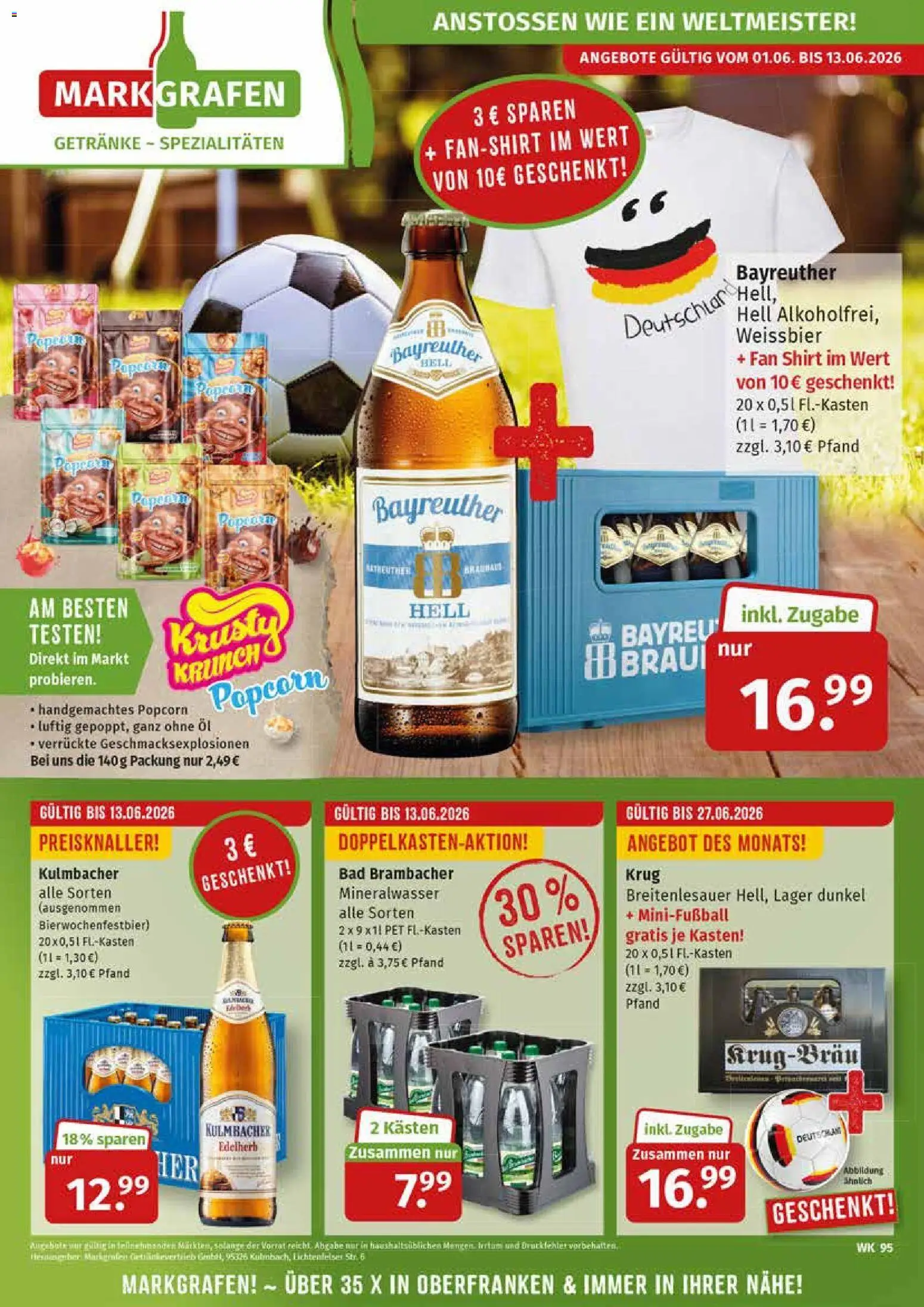 Vorschau von dem Prospekt des Geschäftes Markgrafen, gültig ab dem 01.06.2026