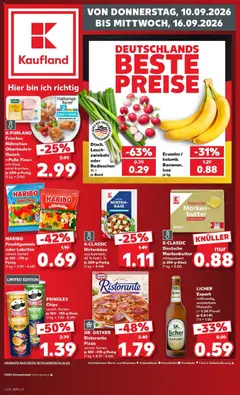 Vorschau von dem Prospekt des Geschäftes Kaufland, gültig ab dem 10.09.2026