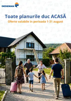 Previzualizarea de cataloage: Dedeman Dedeman Catalog valabil de la 01.08.2026