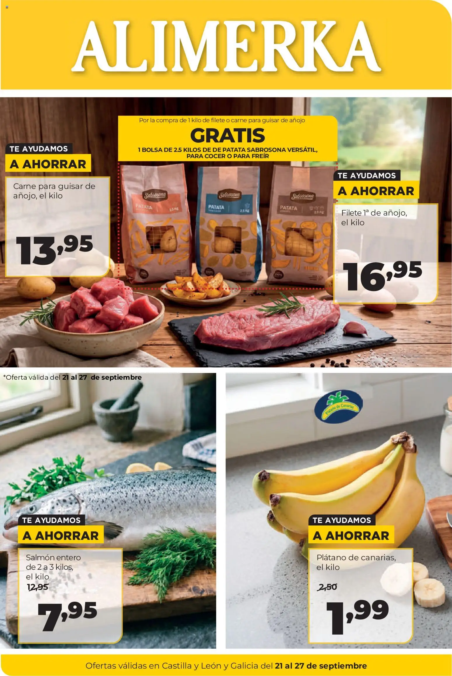 Vista previa del folleto de la tienda Alimerka válido desde el 21/09/2026 