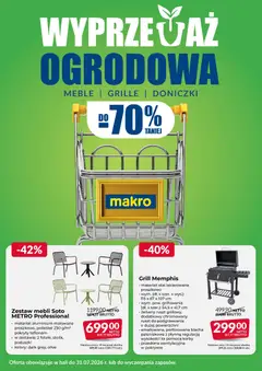 Pogląd gazetki "Makro gazetka - Wyprzedaż ogrodowa" ze sklepu Makro ważnej od 12.06.2026
