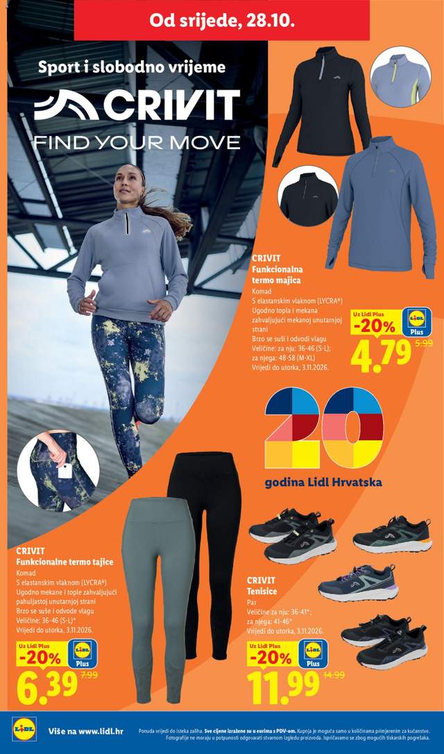 Novi Lidl katalog od 26.10.