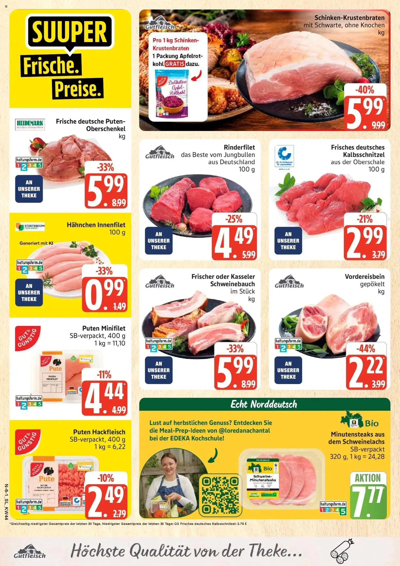 Vorschau von dem Prospekt des Geschäftes Edeka, gültig ab dem 26.10.2026
