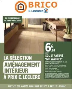 Prévisualisation de Brico E.Leclerc catalogue Trafic du magasin Brico E.Leclerc formulaire valide 22/09/2026