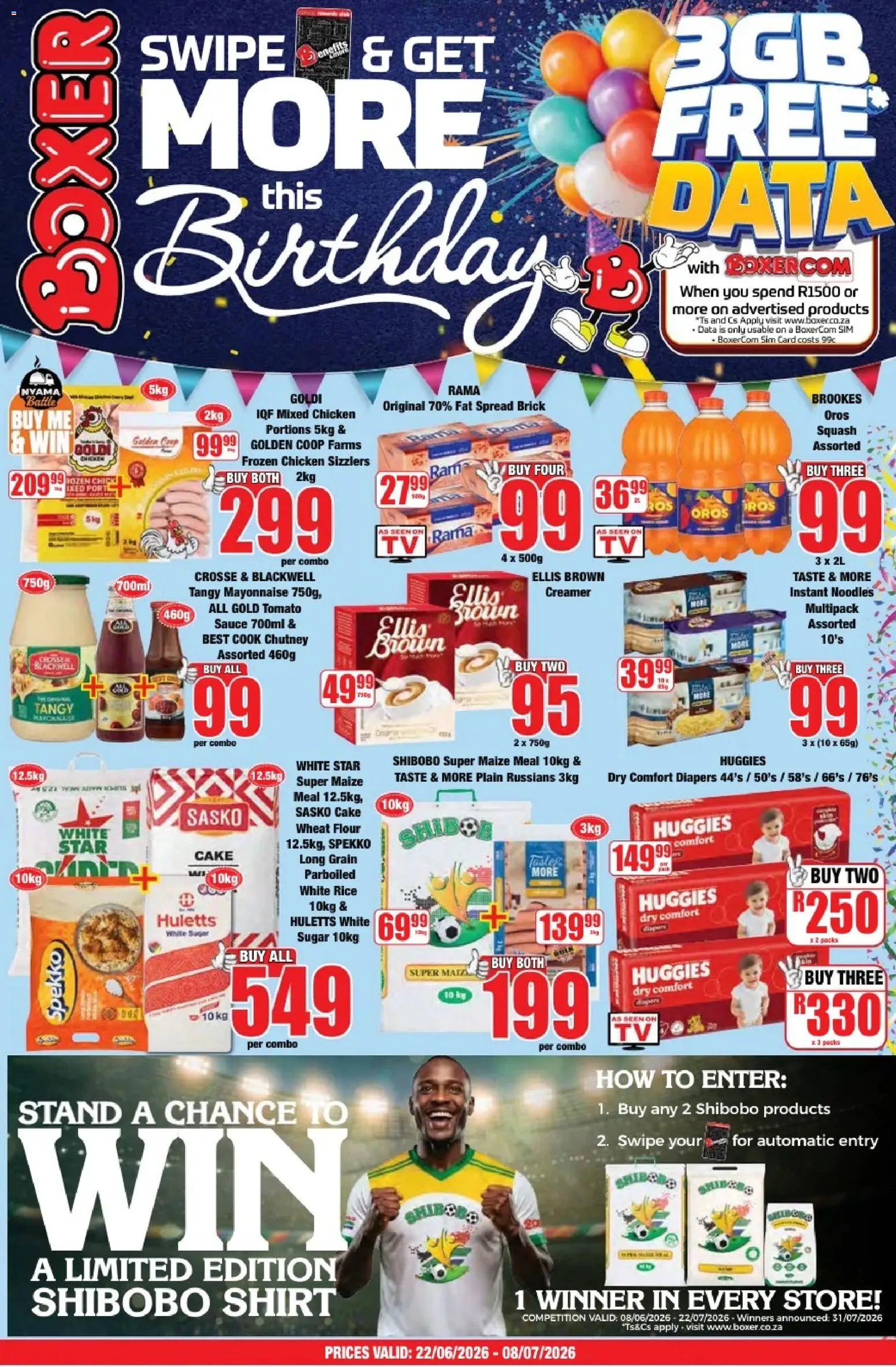 Preview of Boxer flyer valid from 22/06/2026