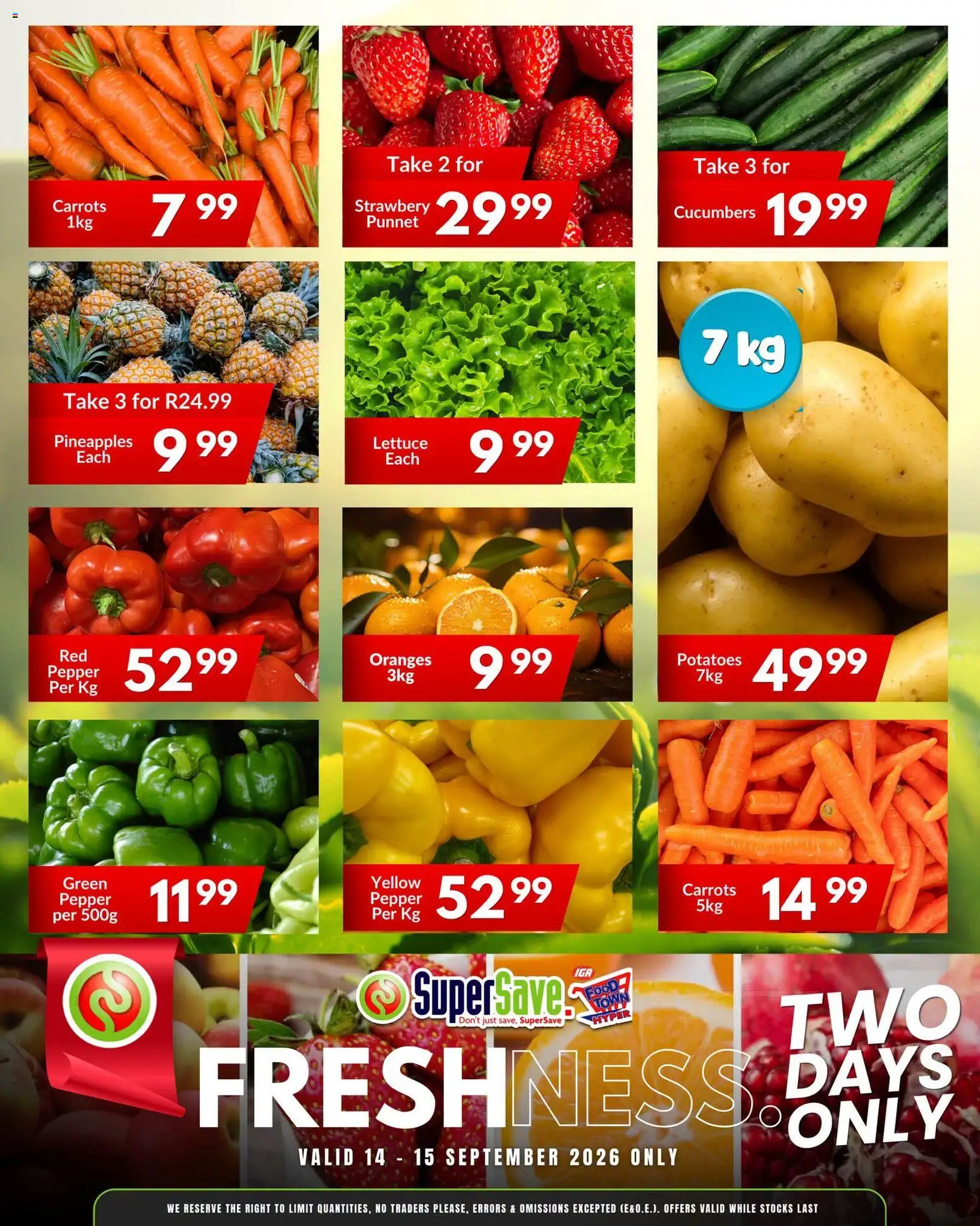 Preview of Super Save flyer valid from 14/09/2026