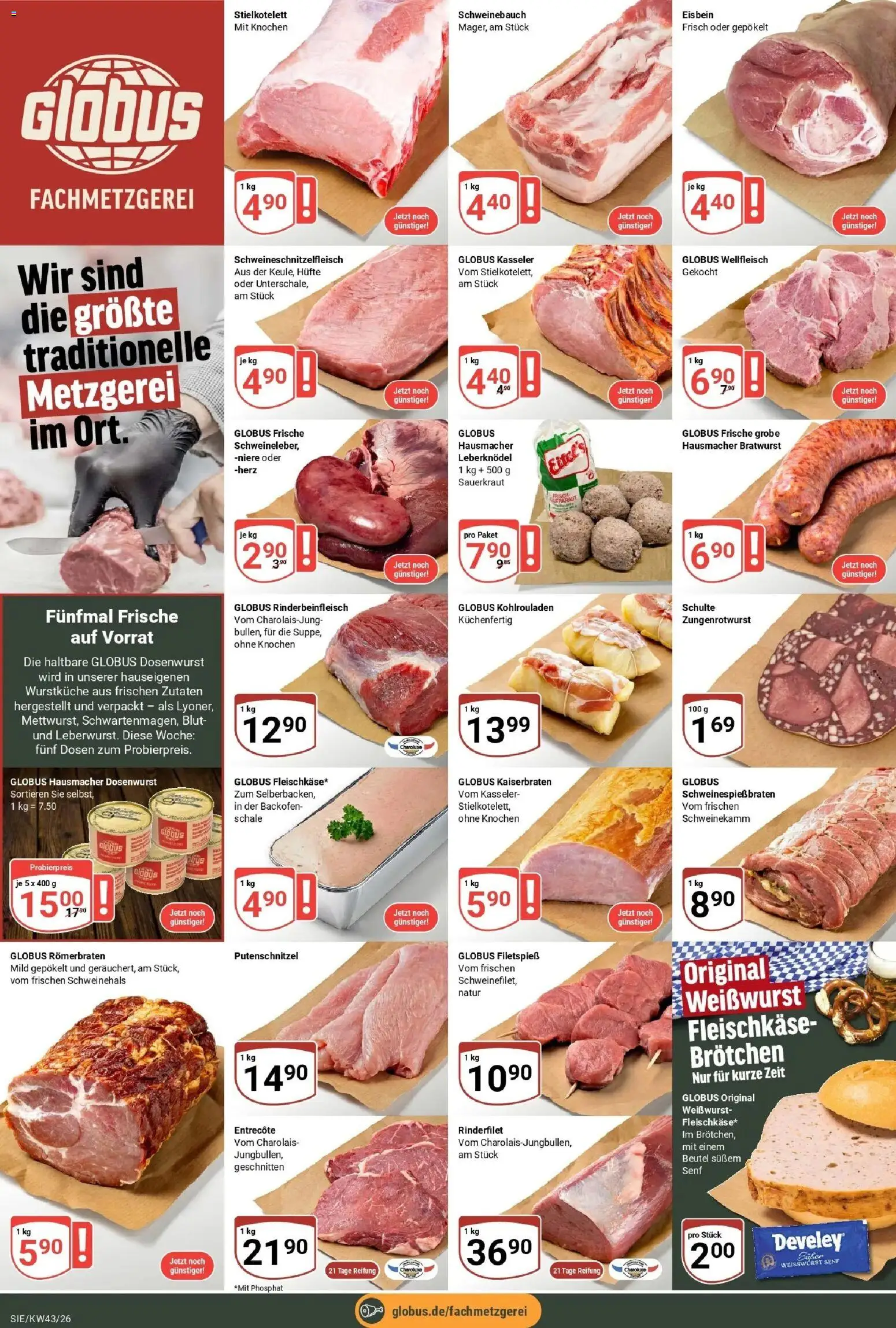 Vorschau von dem Prospekt des Geschäftes Globus, gültig ab dem 19.10.2026