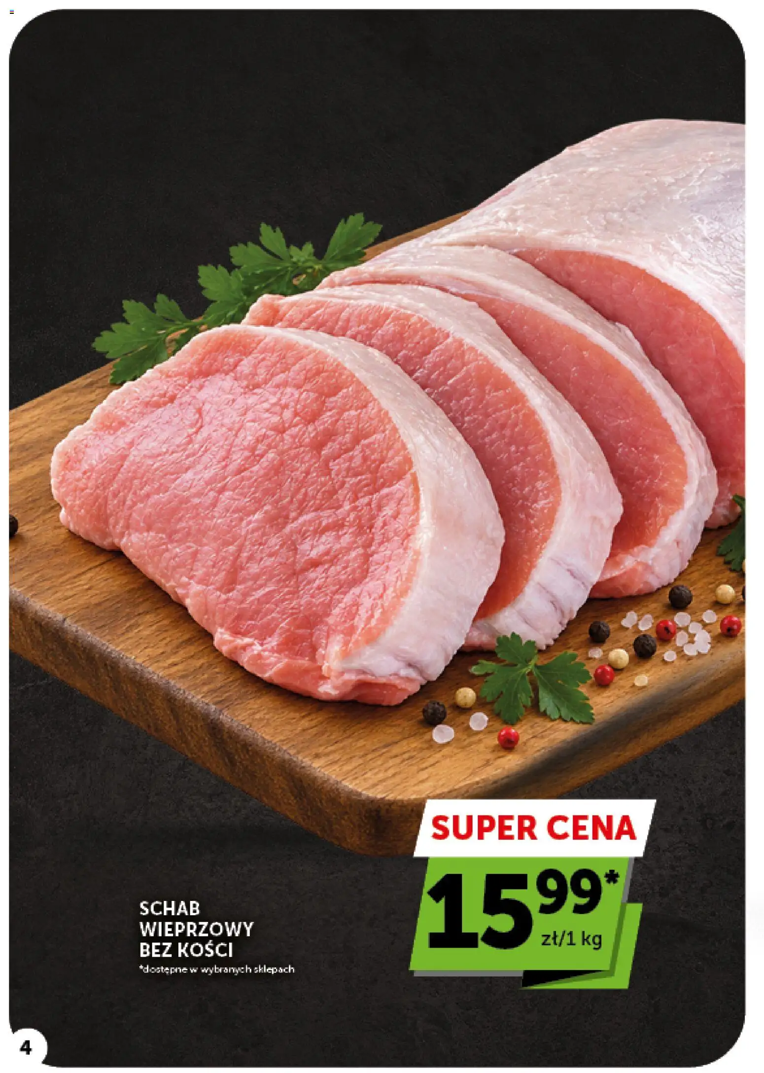 Pogląd gazetki "Euro Sklep gazetka" ze sklepu Euro Sklep ważnej od 08.10.2026 - Schab, Schab wieprzowy, Schab wieprzowy bez kości