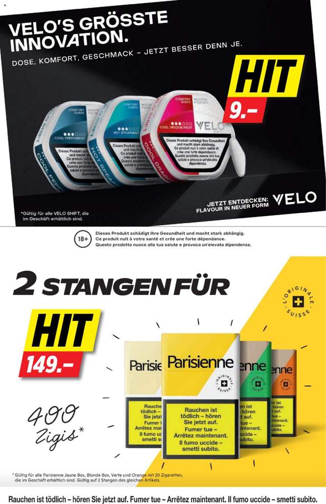 Neue Denner Aktionen ab 22.10.