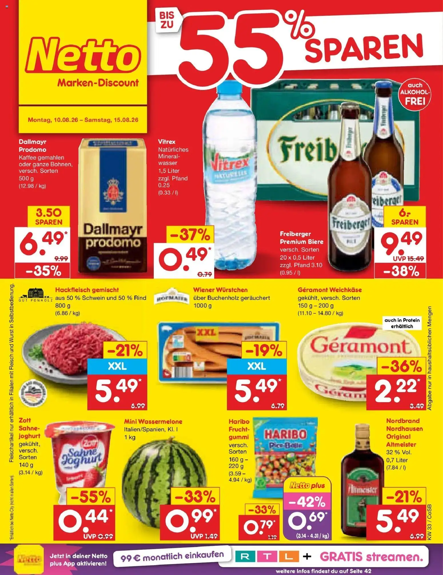 Vorschau von dem Prospekt des Geschäftes Netto Marken-Discount, gültig ab dem 10.08.2026