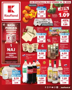 Náhľad Kaufland letáku platného od 08.10.2026