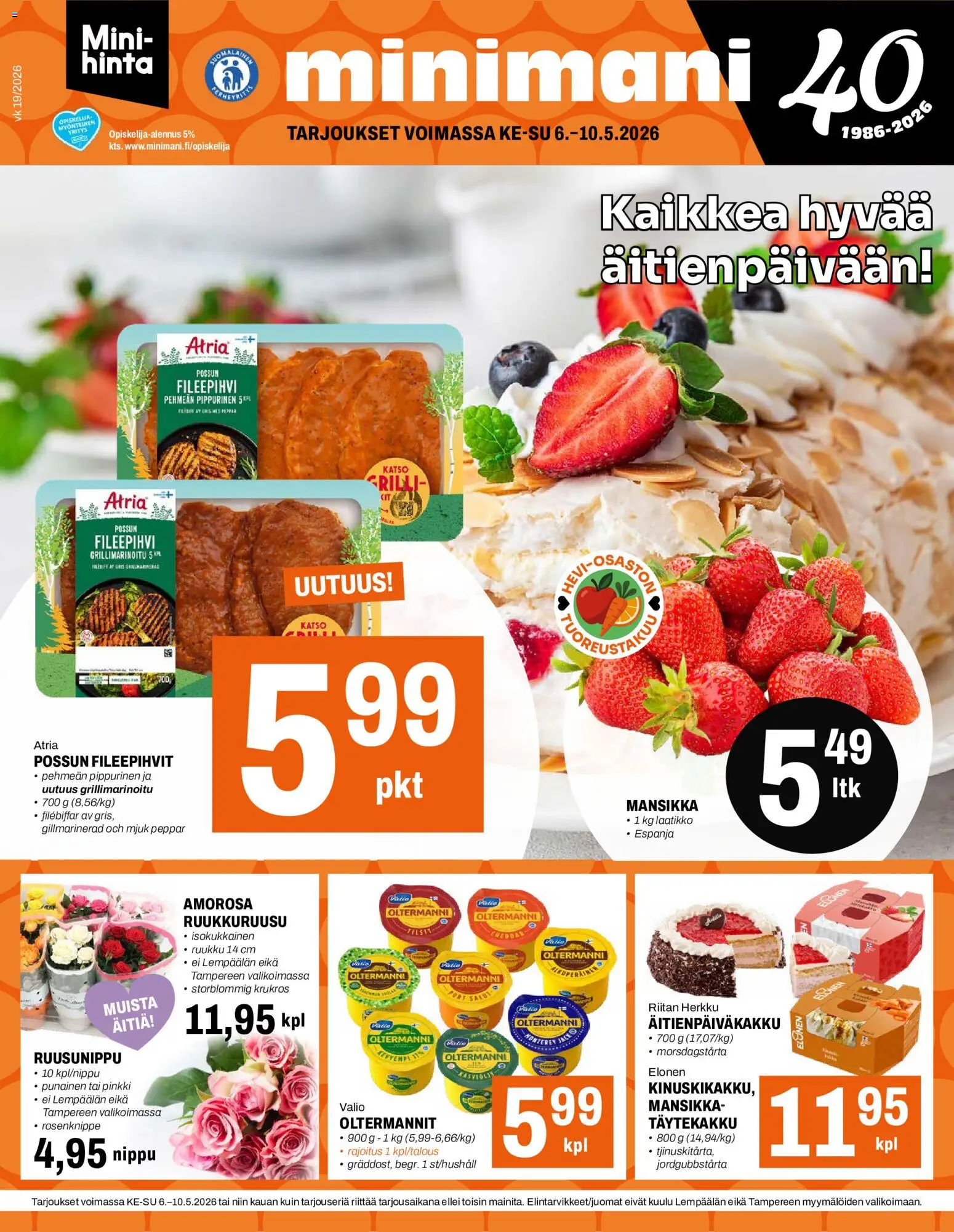 Kaupan Minimani Minimani tarjoukset esikatselu, voimassa 06/05/2026