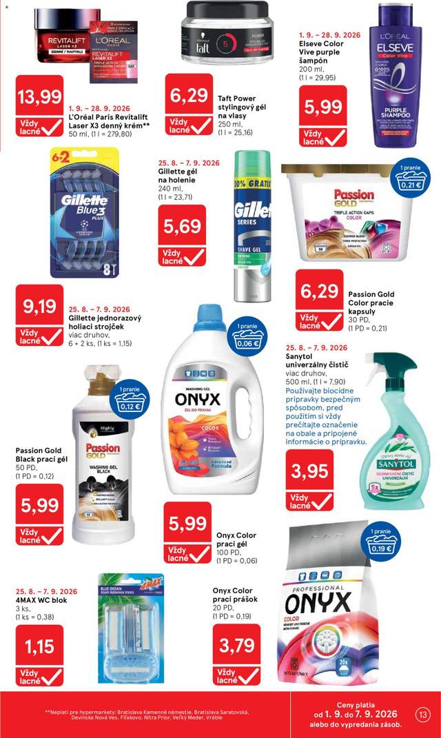 Nový Tesco leták od 02.09.