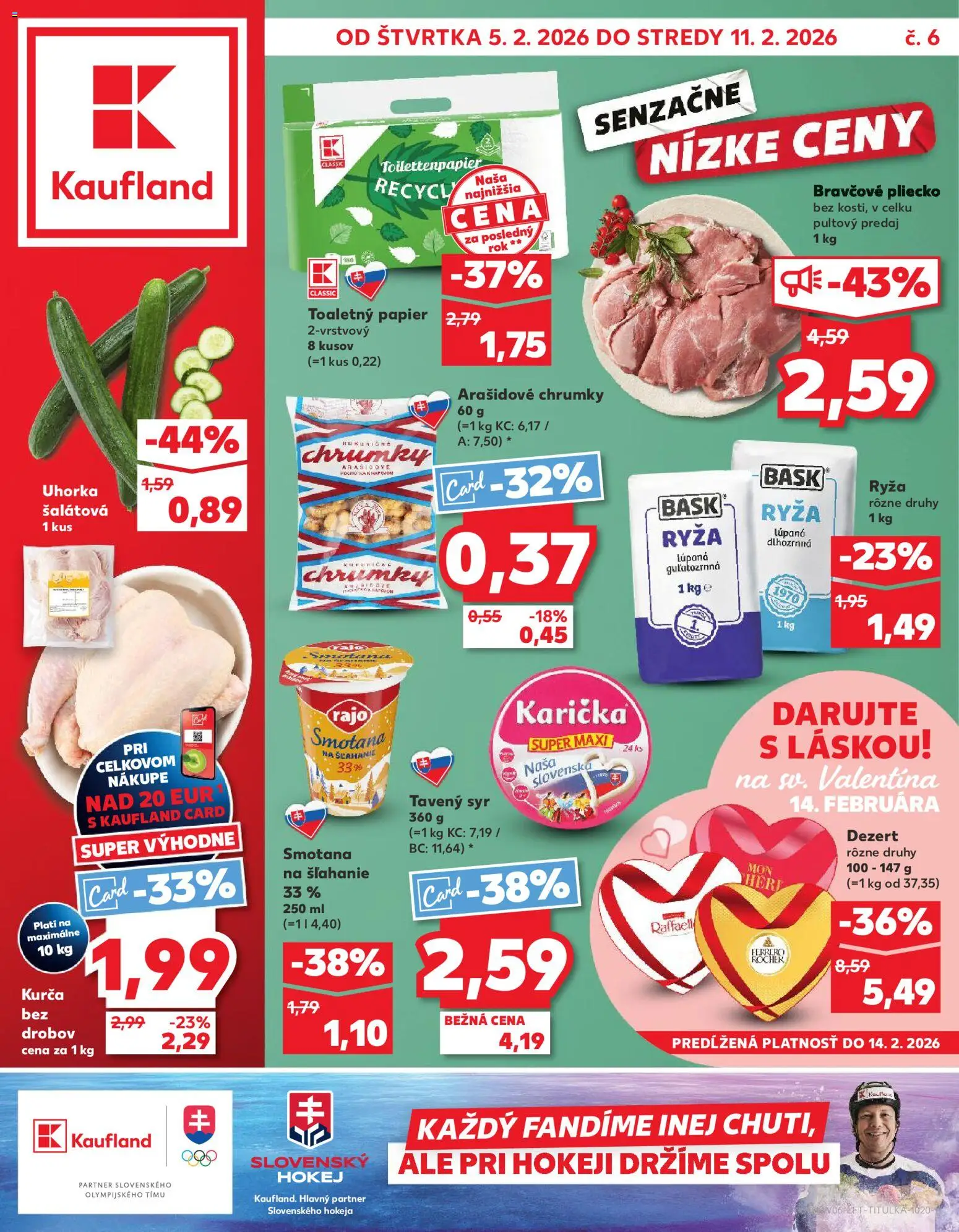 Náhľad Kaufland letáku platného od 05.02.2026
