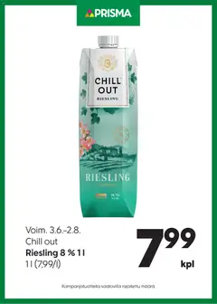 Kaupan Prisma Prisma tarjoukset Riesling esikatselu, voimassa 03/06/2026