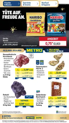 Vorschau von dem Prospekt des Geschäftes Metro, gültig ab dem 02.11.2026