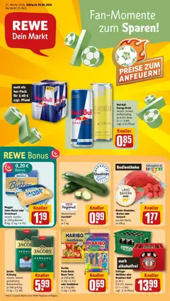 Vorschau von dem Prospekt des Geschäftes Rewe, gültig ab dem 29.06.2026