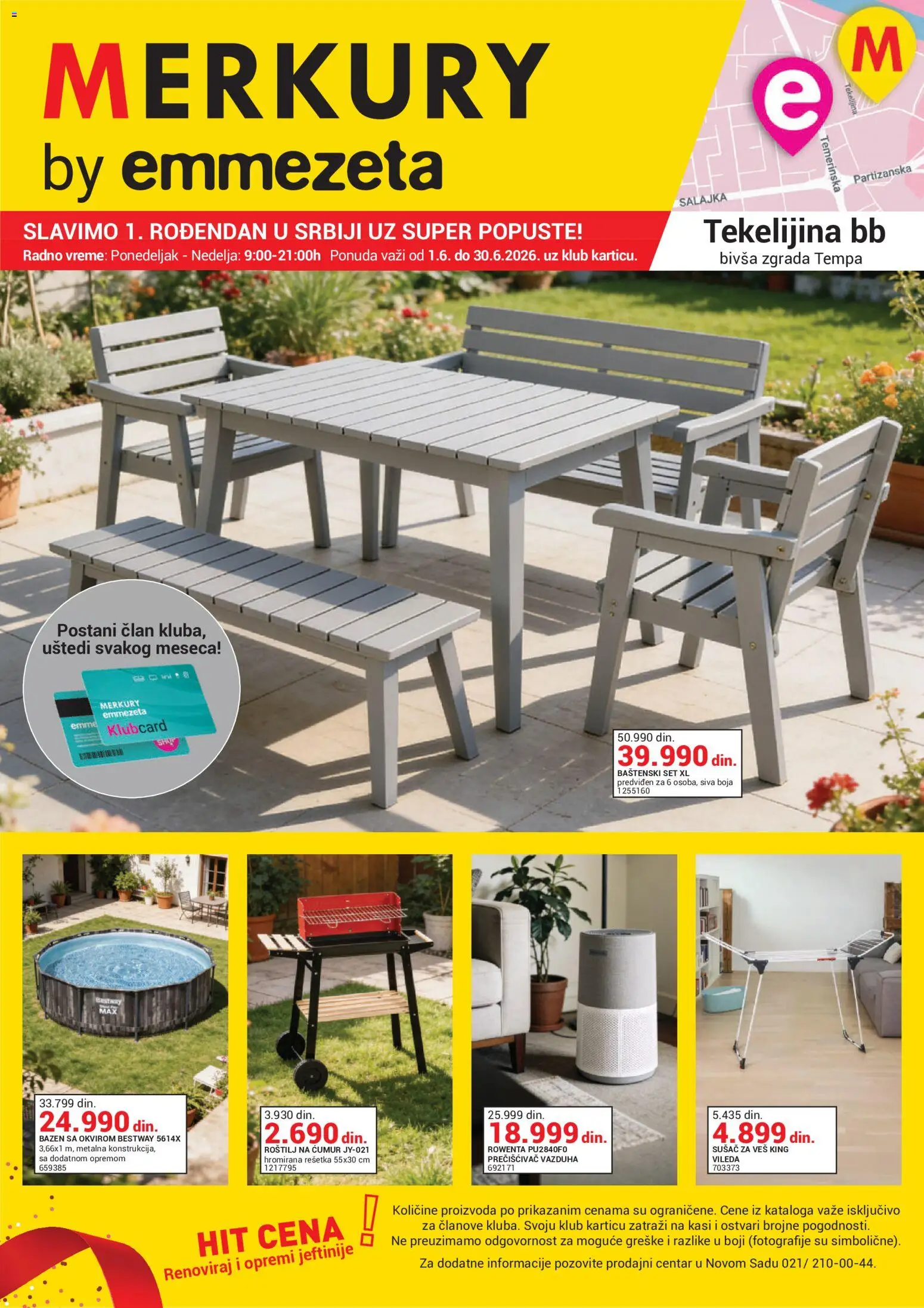 Pregled Emmezeta kataloga - važi od 01.06.2026