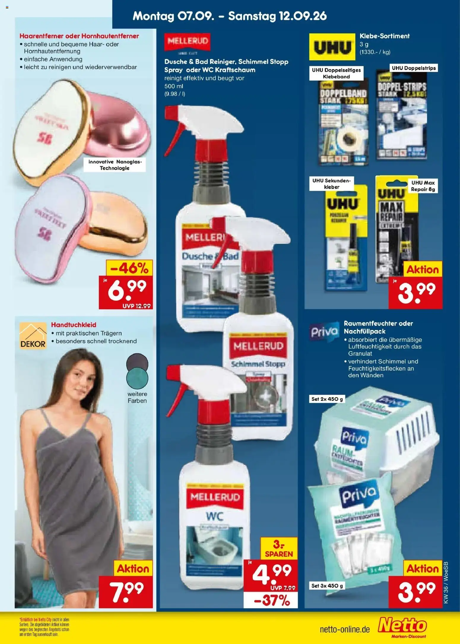 Vorschau von dem Prospekt des Geschäftes Netto Marken-Discount, gültig ab dem 07.09.2026 - Bad, Dusche