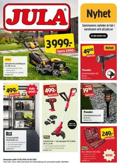 Förhandsgranska reklamblad Jula erbjudanden från butik Jula gäller från 07/05/2026