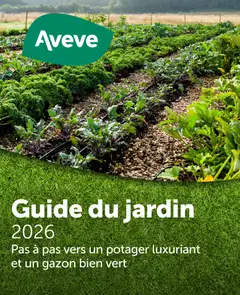Voorbeeld van Guide du jardin van winkel Aveve geldig vanaf 09/02/2026