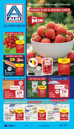 Prévisualisation de Aldi Folder de la semaine 24 du magasin Aldi formulaire valide 08/06/2026