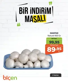 Biçen Market Biçen Market - Bir İndirim MaSalı - sebze 02.06.2026 - Broşürünün önizlemesi