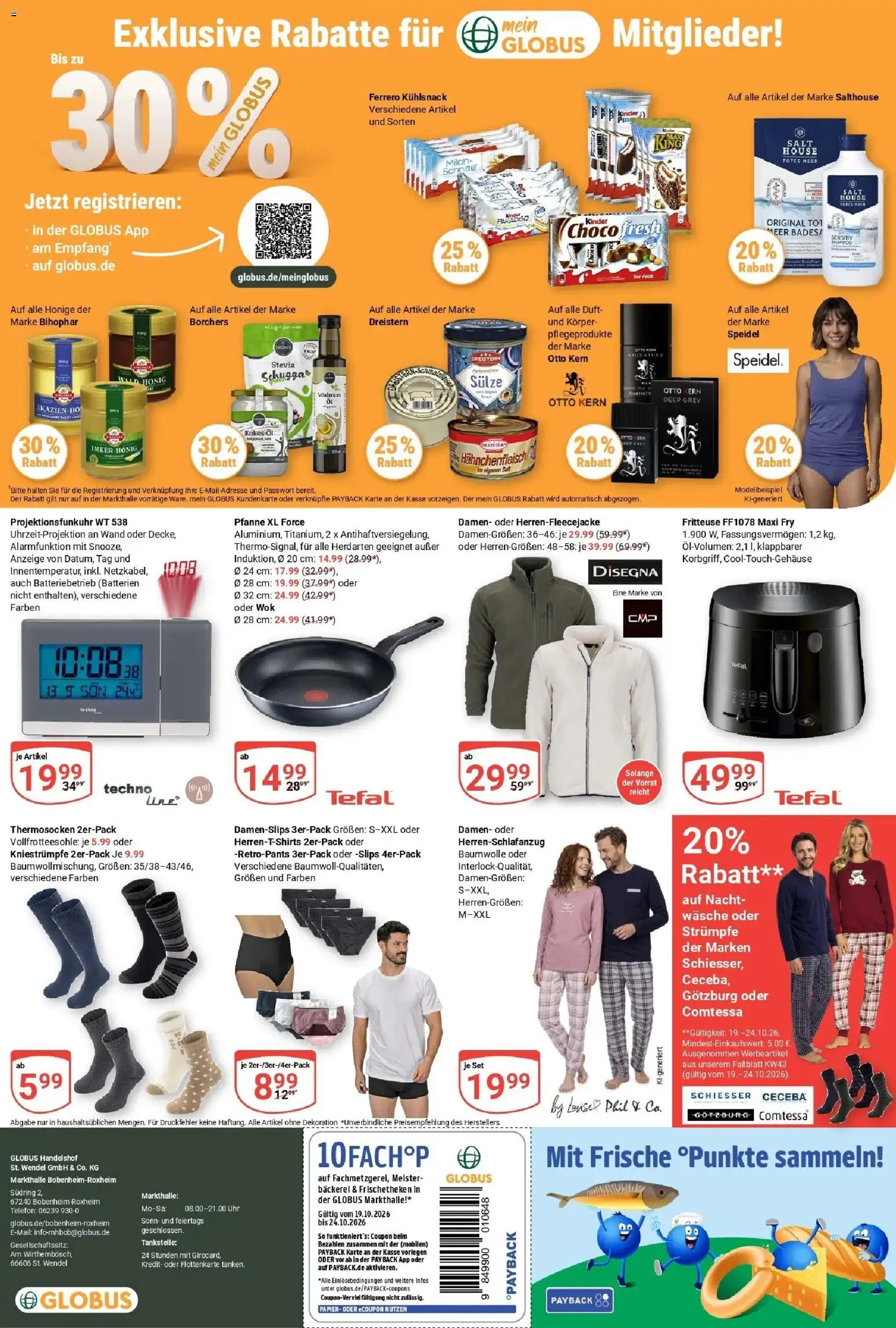 Vorschau von dem Prospekt des Geschäftes Globus, gültig ab dem 19.10.2026